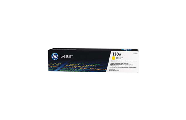 HP 130A Yellow Original LaserJet Toner Cartridge (CF352A)