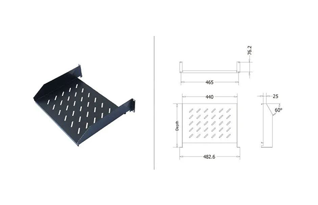 Linkbasic Cantilever Slab-60, 1.5mm