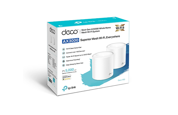 TP-Link Deco X60 AX3000 Whole Home Mesh Wi-Fi 6 System