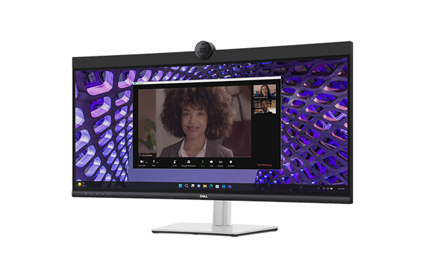 Dell 34 P3424WEB Curved Video Conferencing Monitor