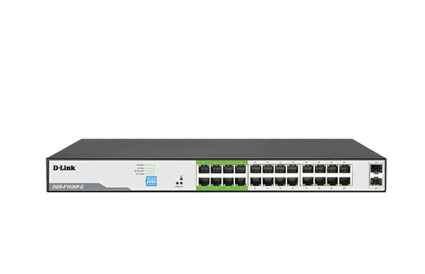 D-Link DGS-F1026P-E 24-port 10/100/1000Mbps PoE Switch