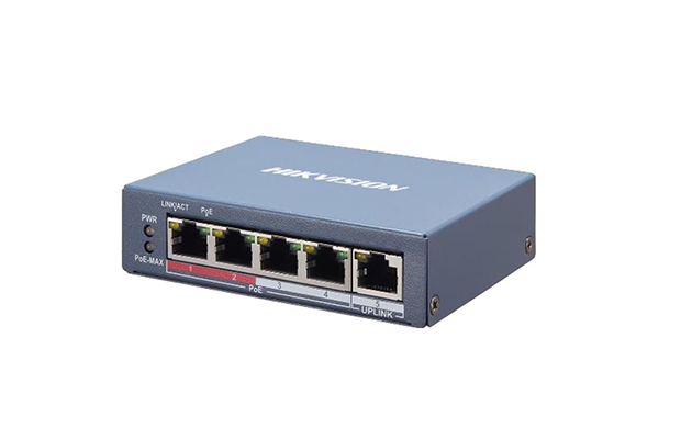 Hikvision DS-3E1105P-EI 4Port Fast Ethernet Smart POE Switch