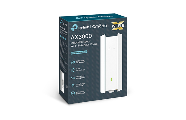 TP-Link EAP650-Outdoor AX3000 Outdoor WiFi 6 Access Point