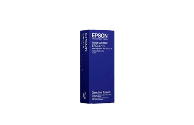 Epson ERC-27B Ribbon Cartridge Black