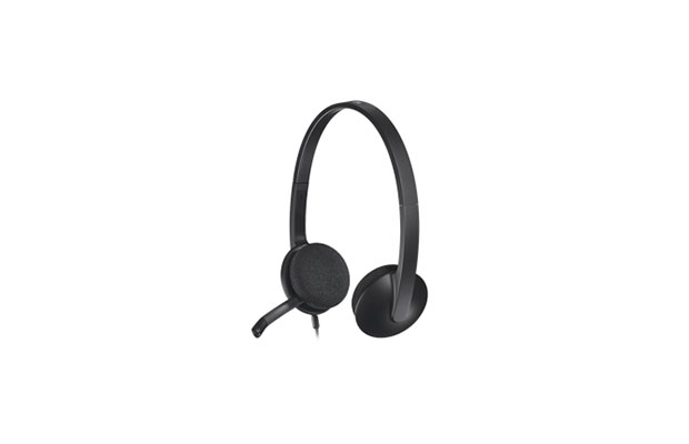 Logitech H340 USB Computer Headset Black (981-000477)