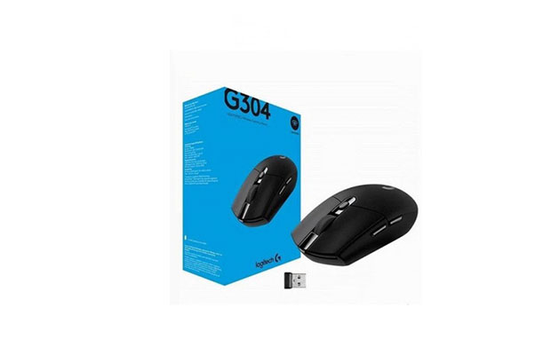 Logitech G304 LightSpeed Wireless Gaming Mouse Black (910-005284)