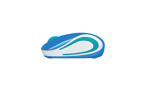 Logitech M187 Wireless Mini Mouse - Blue (910-005372)