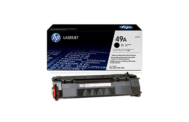 HP 49A Black Original LaserJet Toner Cartridge (Q5949A)
