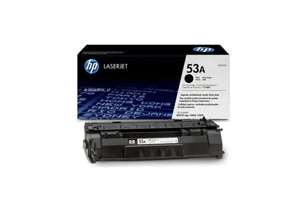 HP 53A Black Original LaserJet Toner Cartridge (Q7553A)