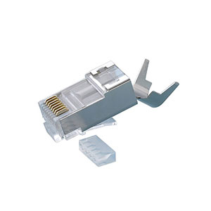 Alantek Cat6A Connector Shielded RJ45 Plug 8P8C 1.5mm 50µm (302-203FA6-1550)