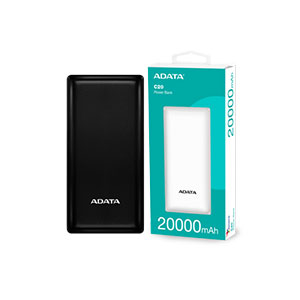 ATADA C20 Power Bank (20000mAh) Robust Power for 3-Device Charging