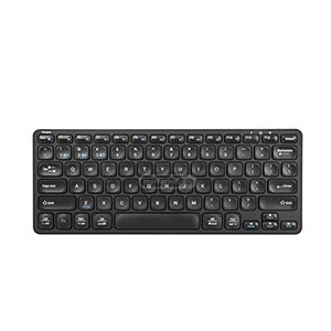 Targus AKB862 Compact Multi-Device Bluetooth Antimicrobial Keyboard (Black)