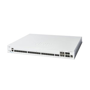 Cisco Catalyst C1300-24XS 24-ports SFP+ Managed Switch, 4x10GE SFP+ Combo