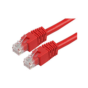 Linkbasic Cat6 UTP Patch Cord, 0.2M Red (CAA01-UC6-0.2-C)
