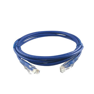 Linkbasic CAT6 UTP Patch cord, 10m Blue (CAA01-UC6-10-B)