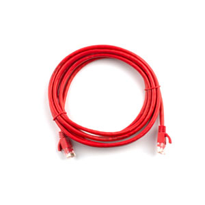 Linkbasic Cat6A UTP Patch Cord 1m Red (CAA01-UC6A-1-C)