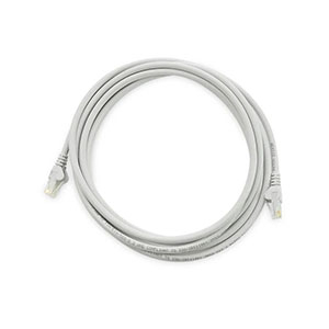 Linkbasic Cat 6A Patch Cord, 3M Gray 90 (CAA01-UC6A-3-F)