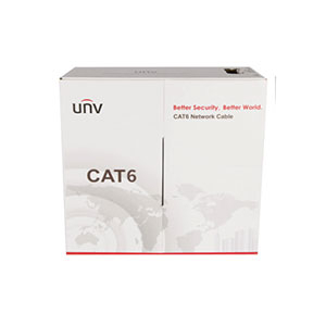 UNV 305M UTP Cat6 Network Cable 23AWG Blue Color (CAB-LC3100B-CCA-IN)