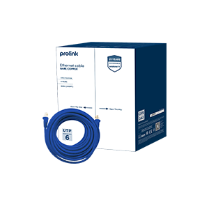 Cable Network UTP Prolink CAT6 23U-BLU 23AWG 0.53mm (1Box=305m) Original