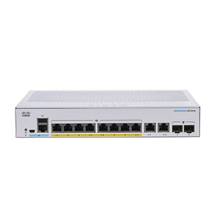 Cisco CBS350 Managed 8Port Gigabit PoE with 2x 1G Combo (CBS350-8P-2G-EU)