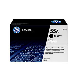 Toner HP 55A Black Original LaserJet Toner Cartridge (CE255A)