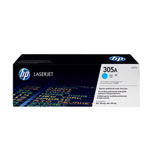 Toner Cartridge HP Laser 305A (CE411A) Original Cyan for (M375nw/M451dn) 2,600pages