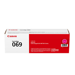 Toner Original Canon 069 Magenta Cartridge for Printer MF753cdw/LBP674cdw/MF751cdw (2,100ps)