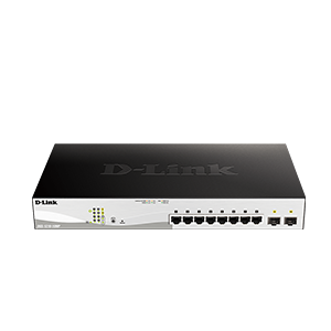D-Link DGS-1210-10MP 10-Port Gigabit Smart Managed PoE Switch