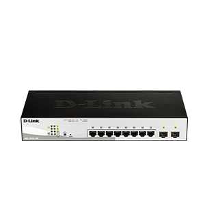 D-Link DGS-1210-10P 10-Port Gigabit Smart Managed PoE Switch