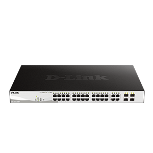 D-Link DGS-1210-28MP 28-Port Gigabit Smart Managed PoE Switch