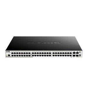 D-Link DGS-1510-52XMP 52-Port Gigabit Stackable Smart Managed Switch