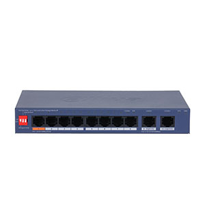 Dahua DH-CS4010-8ET2GT-60 10-Port Cloud Managed Desktop Switch with 8-Port PoE