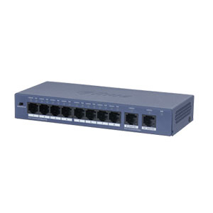 Dahua DH-S3010-8GT-90 10-Port Unmanaged Desktop Switch with 8 Port PoE (96W)