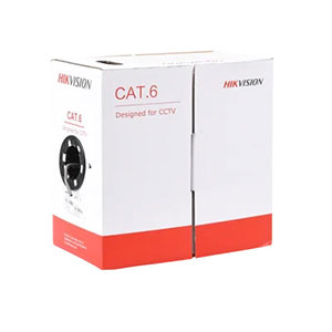 Hikvision 305m CAT6 UTP Network Cable (Solid Copper, 0.55mm) Gray (DS-1LN6U-G)