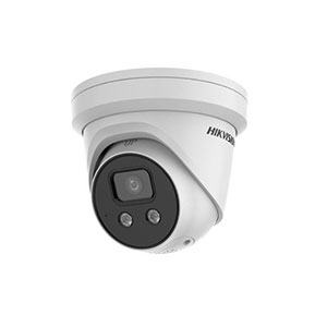 Hikvision DS-2CD2366G2-ISU/SL 6MP AcuSense Strobe Light and Audible Warning Fixed Turret Network Camera