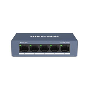 Hikvision DS-3E0105-O 5-Port Fast Ethernet Switch (10/100Mbps RJ45)