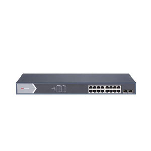 Hikvision DS-3E0518P-E/M 16 Port Gigabit Unmanaged POE Switch