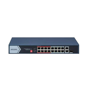 Hikvision DS-3E1318P-EI/M 16-Port Fast Ethernet Smart POE Switch