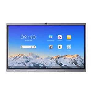 Hikvision DS-D5C75RB/B 75-inch 4K Interactive Flat Panel W/ Camera and Microphone Array (EDLA) -2Y