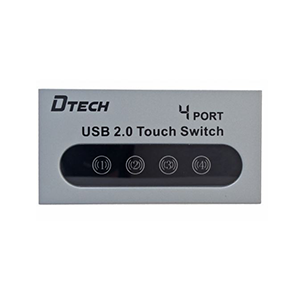 DTECH DT-8341 4-Port USB 2.0 Touch Switch