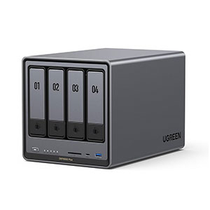 UGREEN NASync DXP4800 Plus 4-Bay Desktop NAS (Diskless) US-PSU