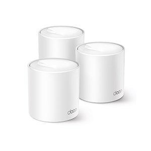 TP-Link Deco X10(3-pack) AX1500 Whole Home Mesh Wi-Fi 6 System