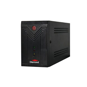 UPS Diamond 850VA Line-interactive (Battery 12V-7.2AH x1unit)