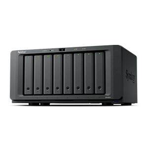 Synology DiskStation DS1825+ 8Bays NAS (Up to 18Bays), RAM 4GB (up to 32GB), Built-in M.2 Drive 2Slots