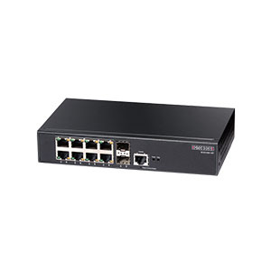 Edgecore ECS2100-10T 8-Port L2-Managed Gigabit Switch, 2Port SFP ports