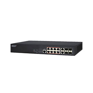Edgecore ECS4100-12T 8-port PoE Gigabit Ethernet Switch