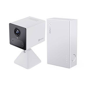 EZVIZ CB2 4G Kit 4G Smart Home Battery Camera with Power Partner