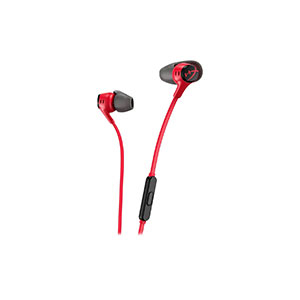 HyperX Cloud Earbuds II, 3.5mm Headset Red (705L8AA)