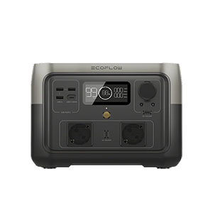 EcoFlow RIVER 2 Max-EU Portable Power Station (512Wh 500W, WiFi/Bluetooth) 5years