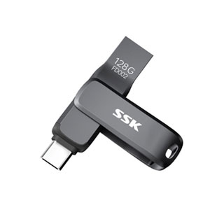 SSK FD002 128GB USB-A to USB-C USB Flash Drive